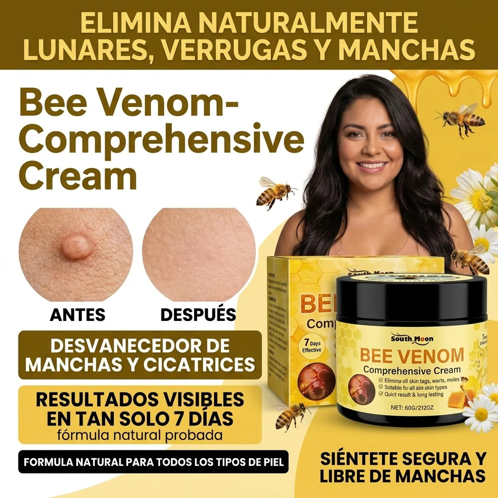 Bee Venom- Elimina Naturalmente lunares, verrugas y manchas