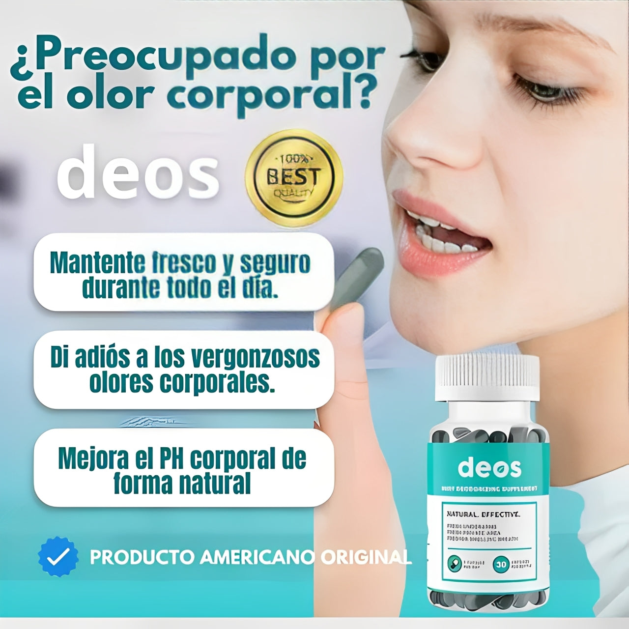 DEOS DESODORANTE INTERNO ORIGINAL 🌿