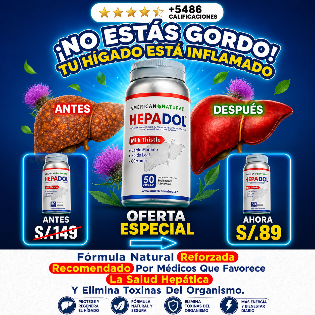 Hepadol – Desintoxica tu Hígado y Recupera tu Energía en Días