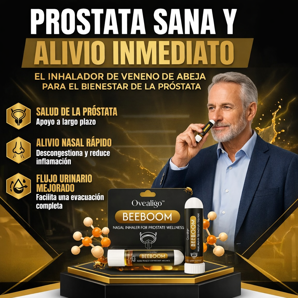 Inhalador nasal BEEBENOM para el bienestar de la próstata (original)