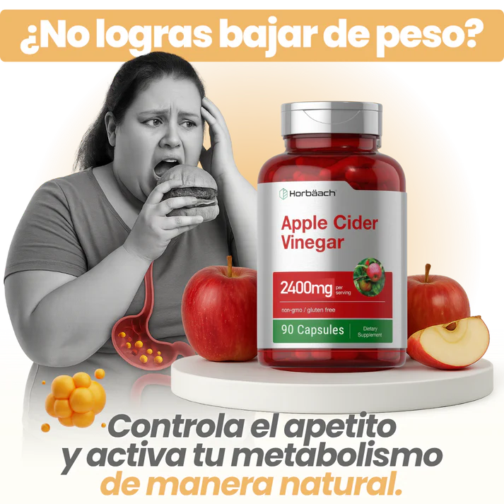 APPLE CIDER™ | Potente Vinagre de Manzana para Quemar Grasar y BAJAR DE PESO EN 30 DIAS