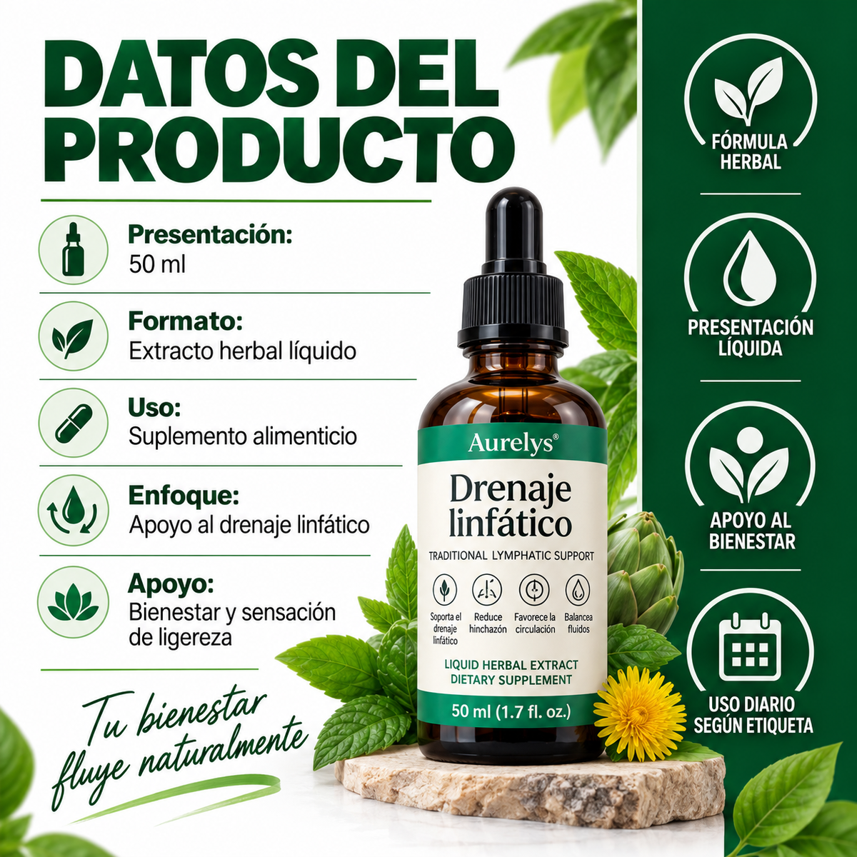 Drenaje Linfático /  Elimina la Hinchazón y Recupera tu Ligereza
